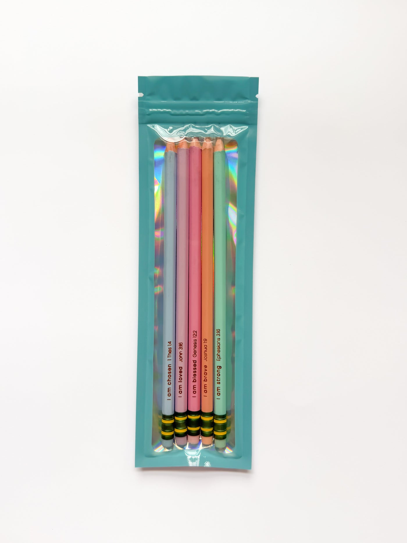 Bible Affirmation Pencil Set