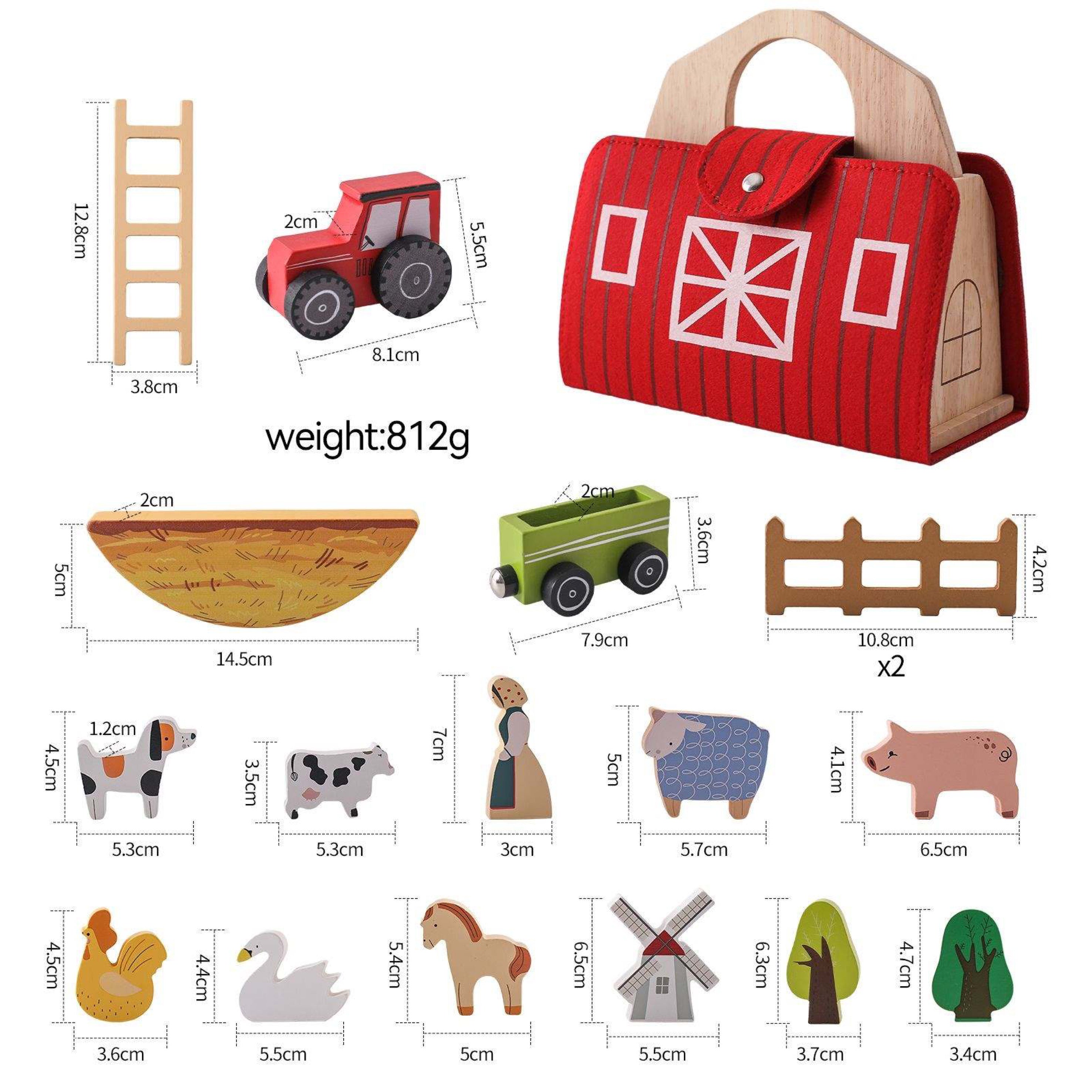 Faithful Farm Friends: The Foldable Blessing Barn