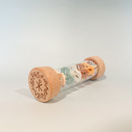 Chi-Rho Christian Beaded Raindrops - Montessori Wooden Rainmaker