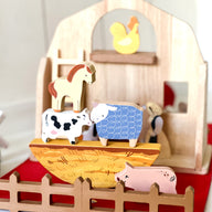 Faithful Farm Friends: The Foldable Blessing Barn