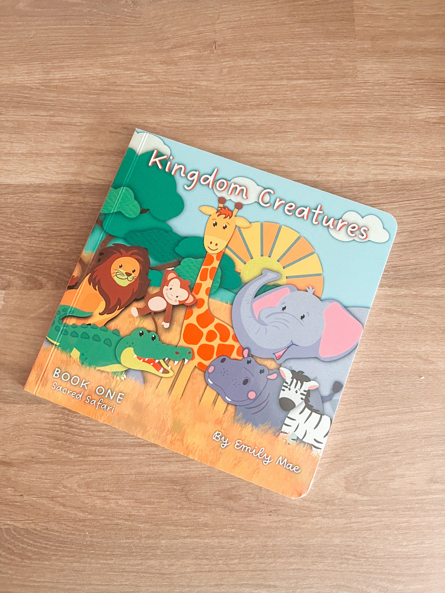 Kingdom Creatures: Sacred Safari Board Book