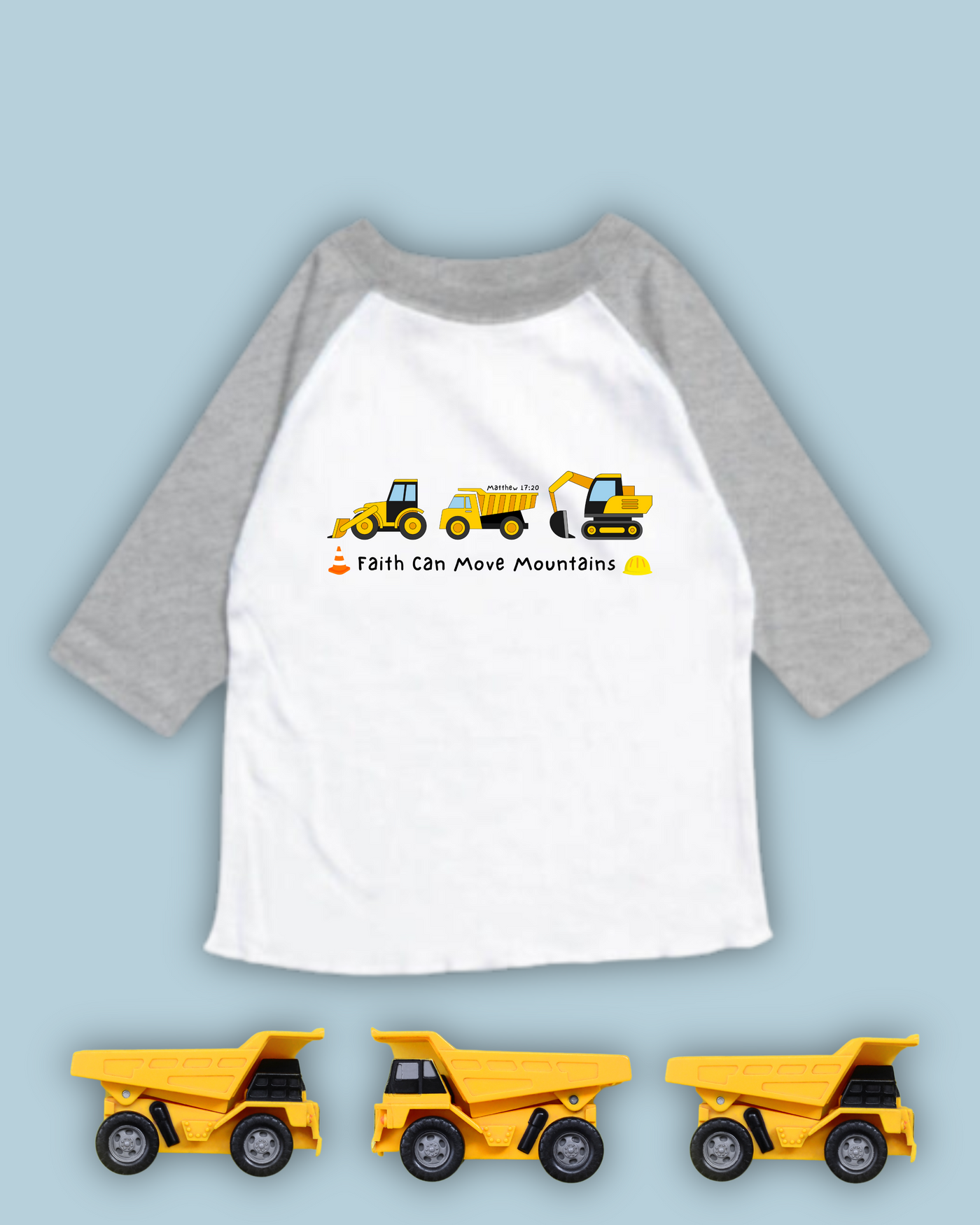 Faith Construction Raglan Tee