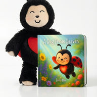 Heavenly Huggables™ Ladybug Plush with Board Book Set