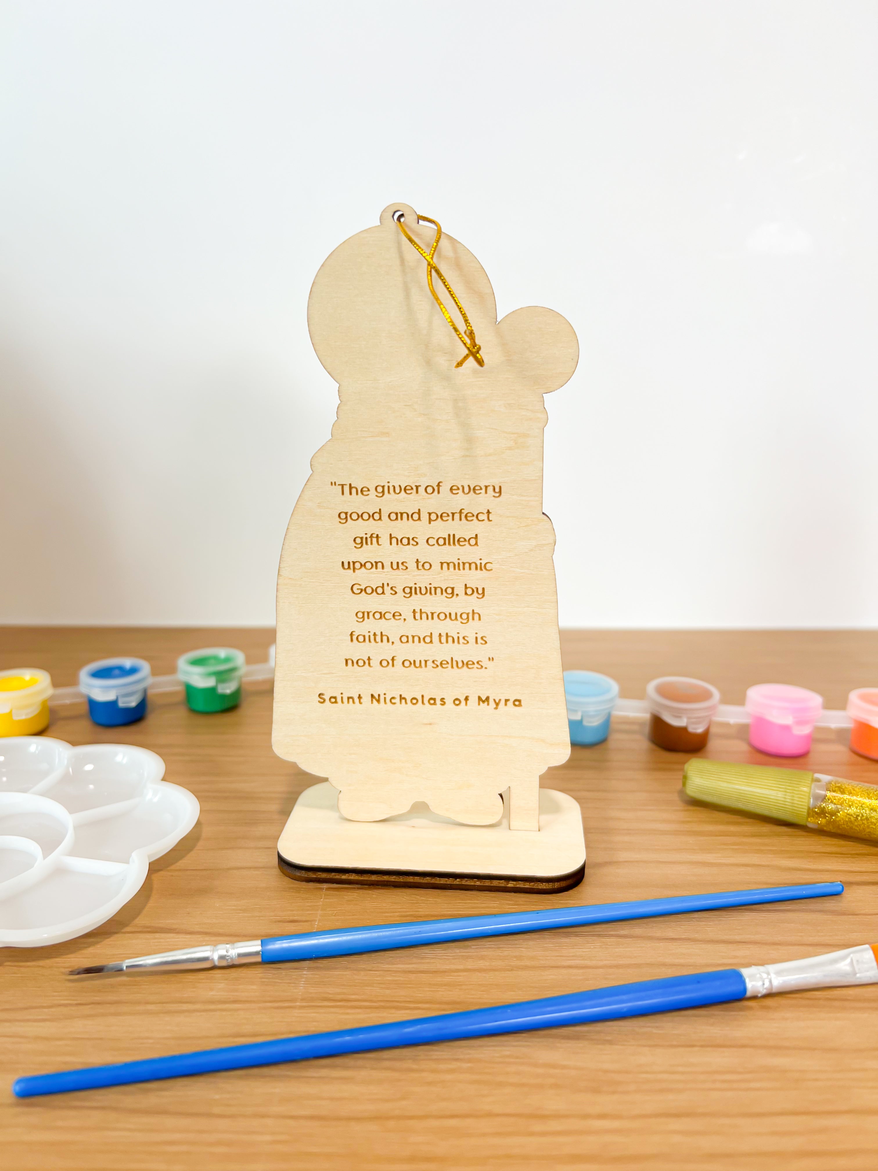 Paint A Saint - Saint Nicholas