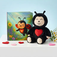 Heavenly Huggables™ Ladybug Plush with Board Book Set