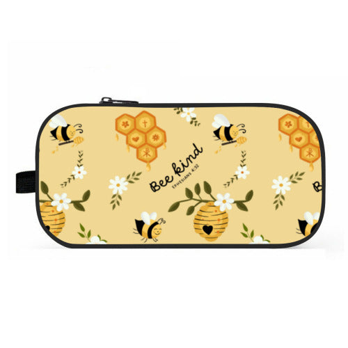 *NEW* Bee Kind Pencil Pouch - Double Zipper