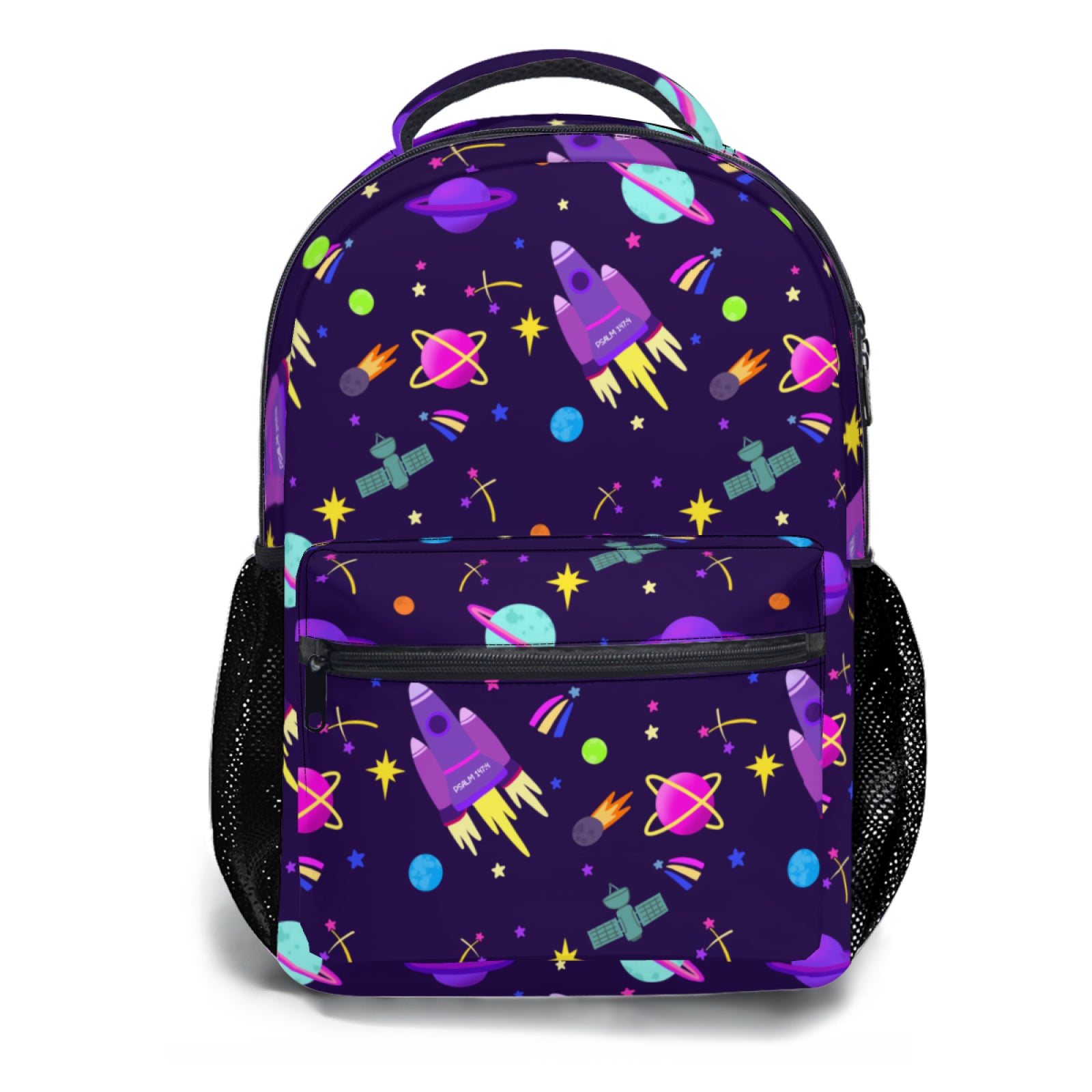 Purple Shooting Stars Backpack Bundle