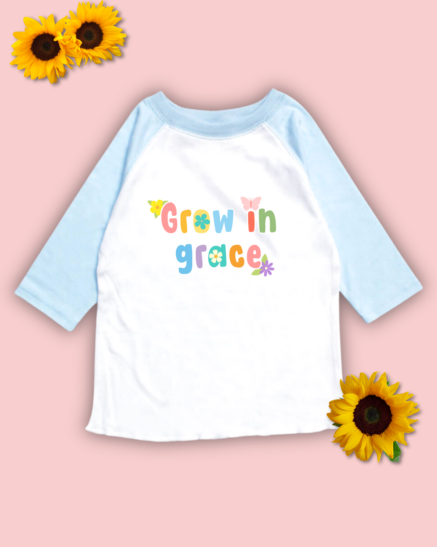 Grow in Grace Raglan Tee