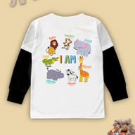 Sacred Safari Long Sleeve Twofer Tee