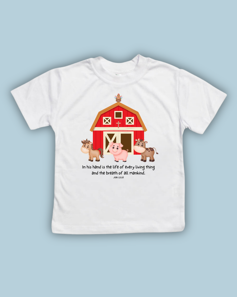 Faithful Farm Friends Short Sleeve Tee