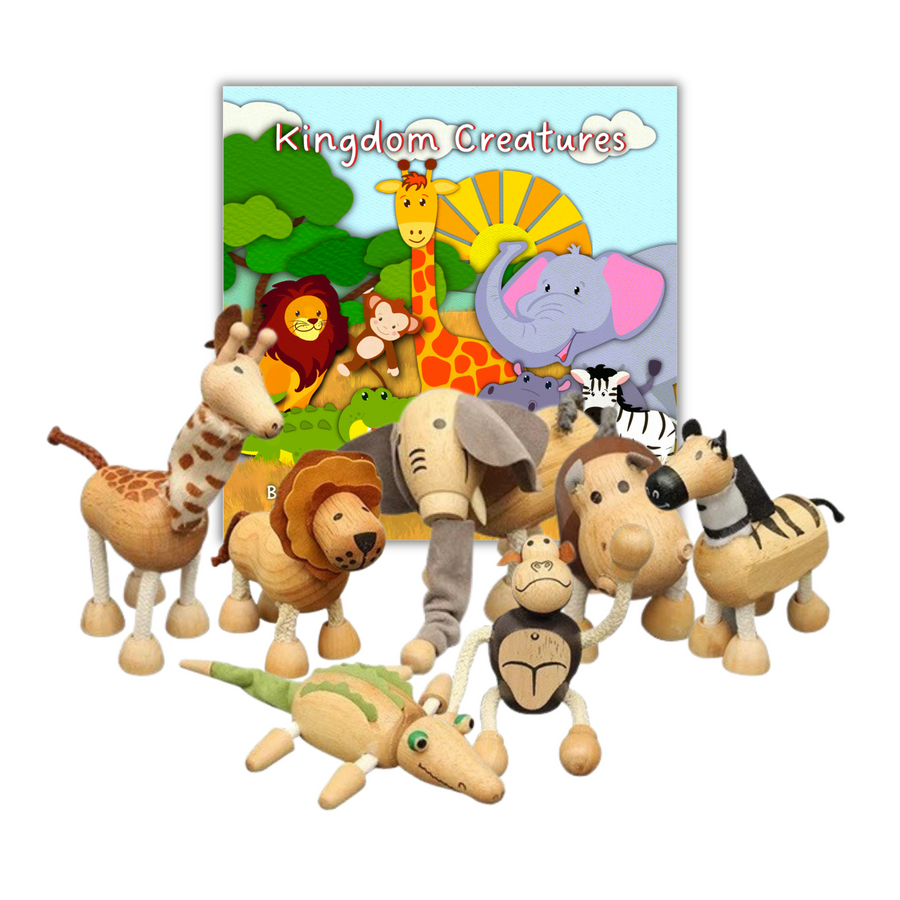 Kingdom Creatures - Sacred Safari Play & Read Set
