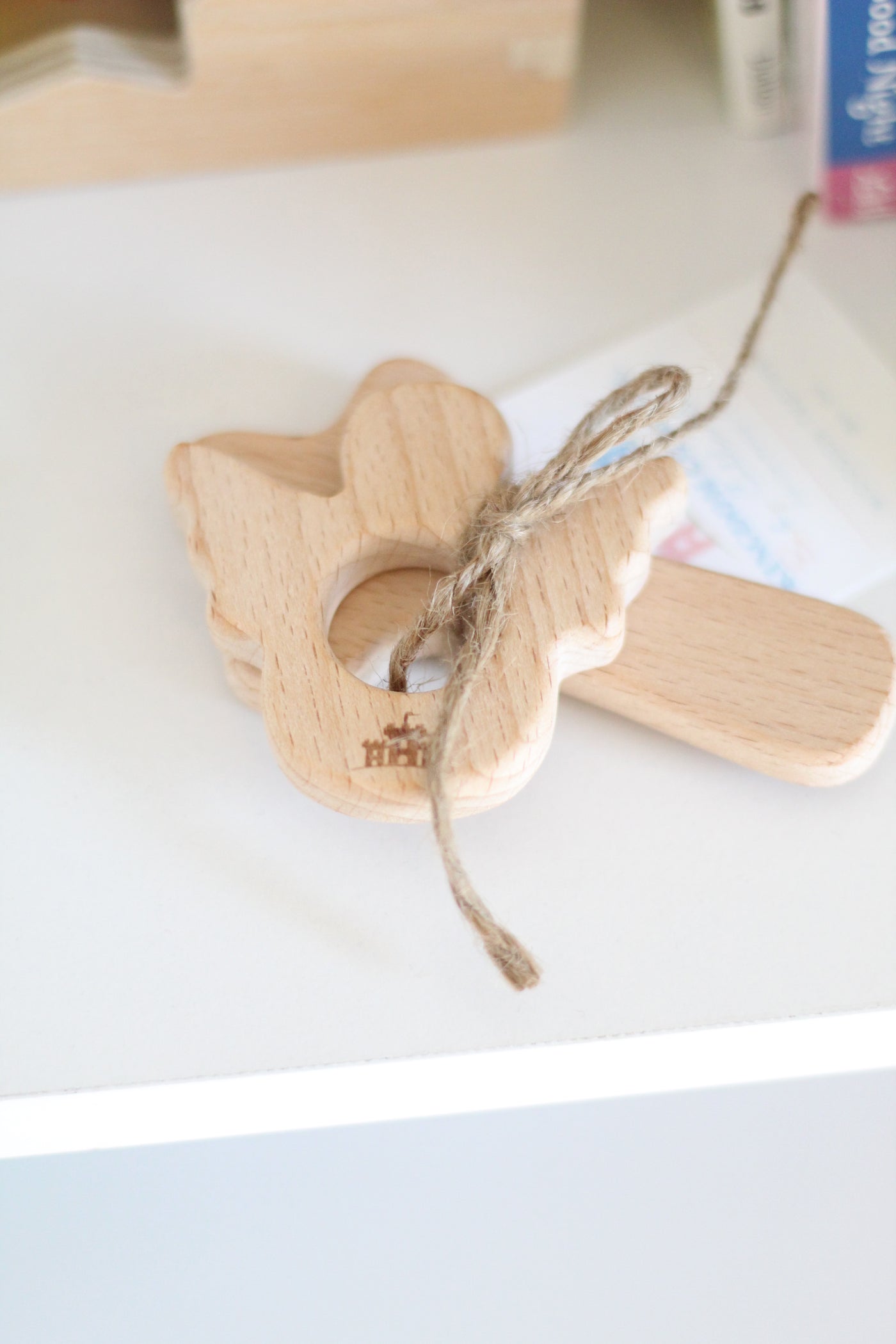 Christian Wooden Baby Teethers Set of 3