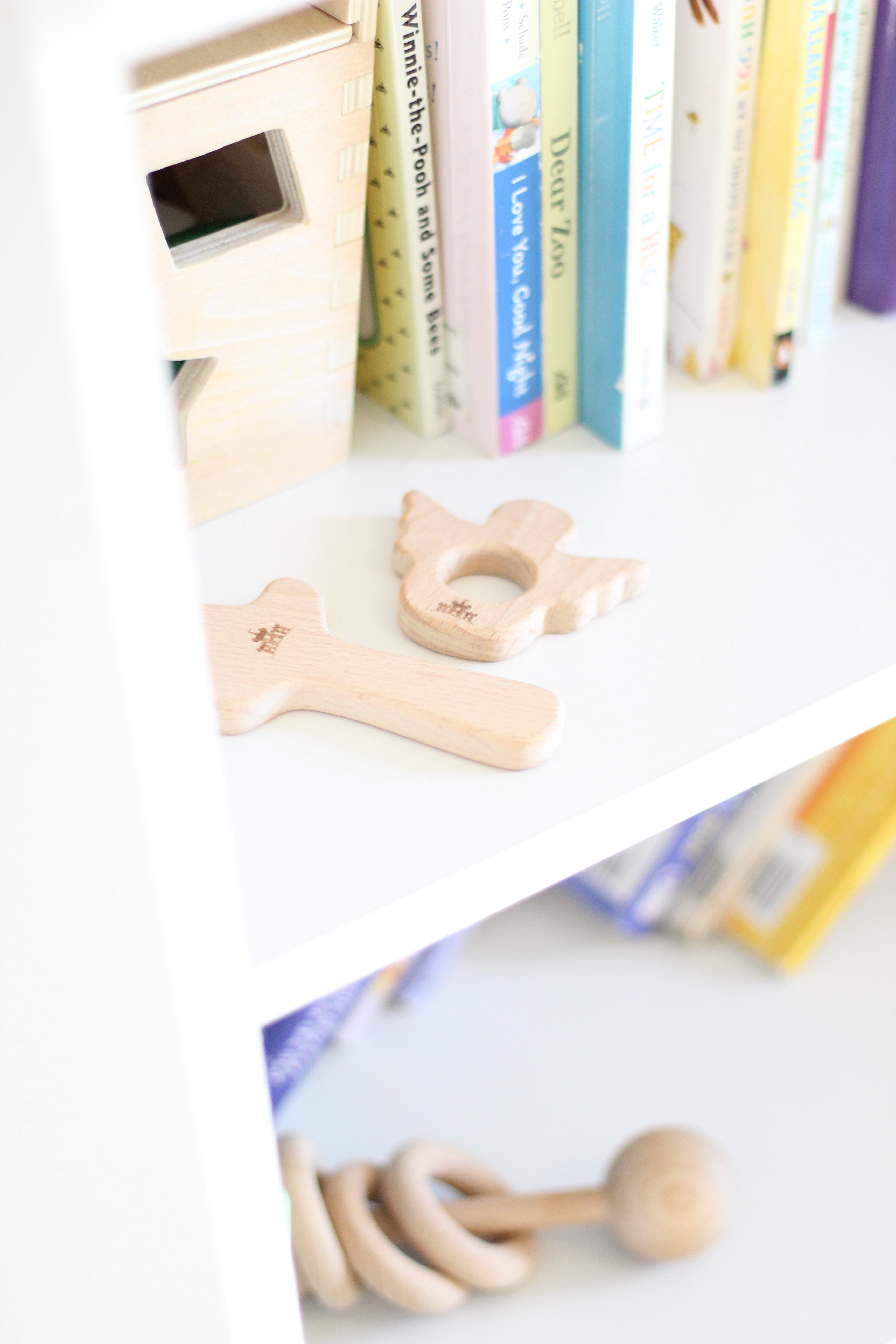 Christian Wooden Baby Teethers Set of 3