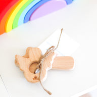 Christian Wooden Baby Teethers Set of 3