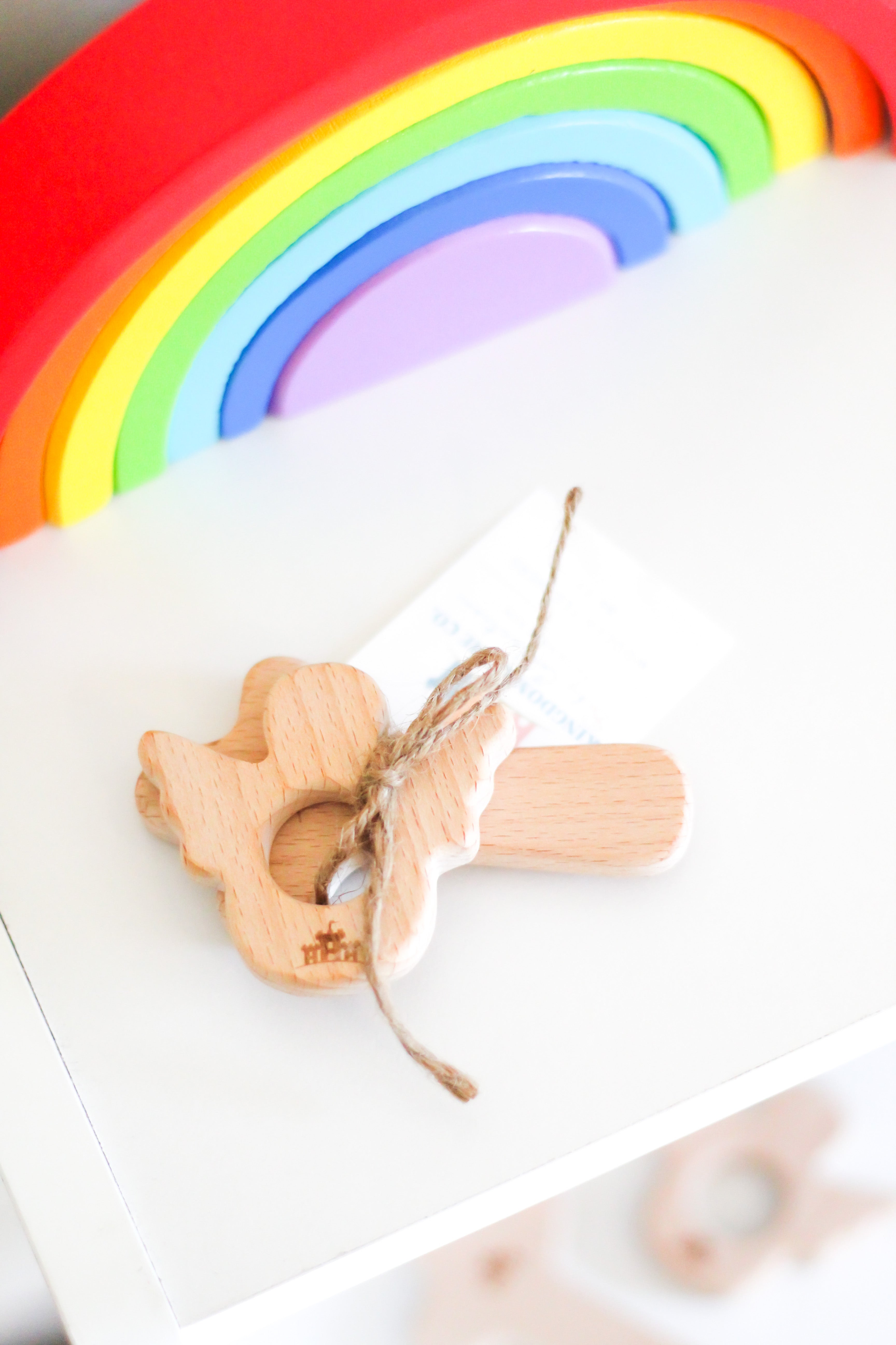Christian Wooden Baby Teethers Set of 3